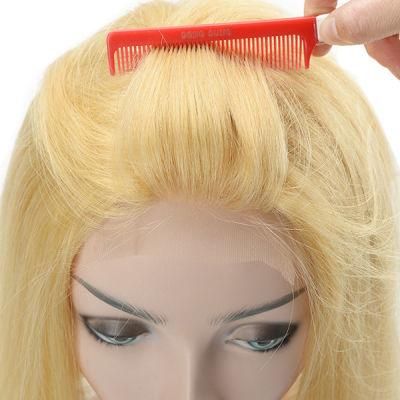Blond 613 Color Bob Style Human Hair System