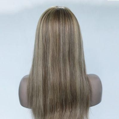 Belle Human Hair Luxury Full Lace Wig with Silk Top