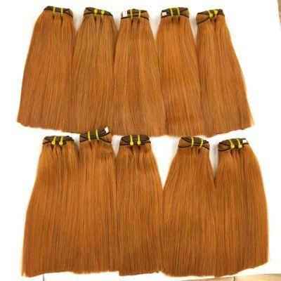 Hair Bundles with Closure 100% Brazilian Hair Best Quality Bone Straight Colored Remy Hair