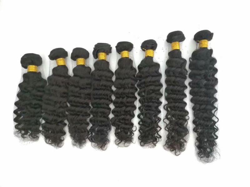 Wholesale Vendor Brazilian Virgin Human Hair Bundles with Lace Frontal Closure