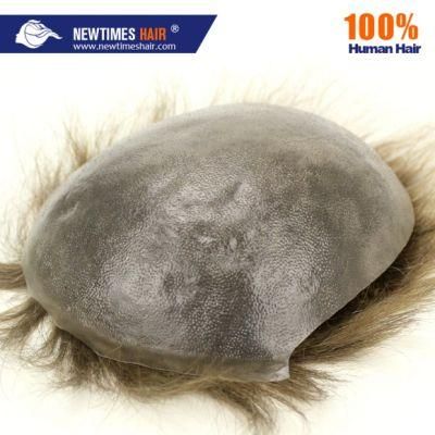 Lift Injected Super Natural PU Hair Toupee for Men