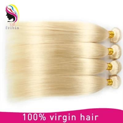 Factory Price 8A Blond 613# Straight Human Hair Extension