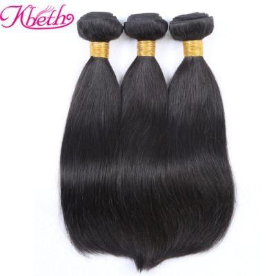 Kbeth Straight Bundle Hair Wholesale Virgin Brazilian Human Hair 9A Grade Silky Straight Hair Extension Weft From China Supplier