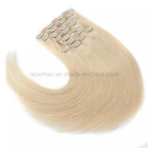 Deluxe Full Head Natural Brazilian Remy Set Clip on Extension Quad Weft or Triple Weft Human Hair