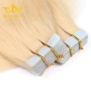 #613 Blonde Color Tape in Hair Extensions 100% Human Hair All Style All Length Available