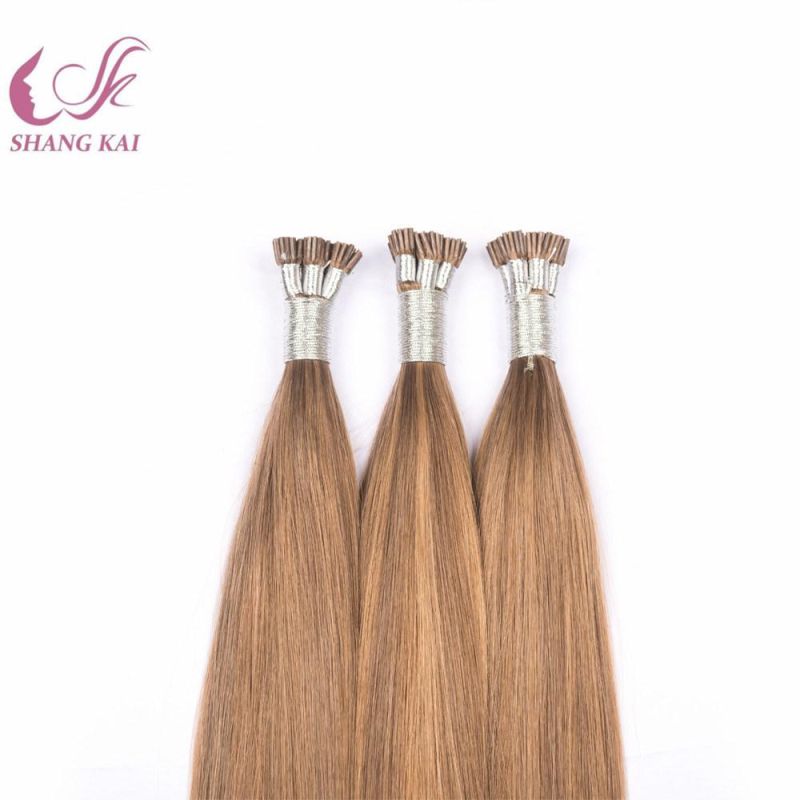 Memory Keratin Tiny Tip Hair Double Drawn Hair Extensions Russian/Mongolian Remy