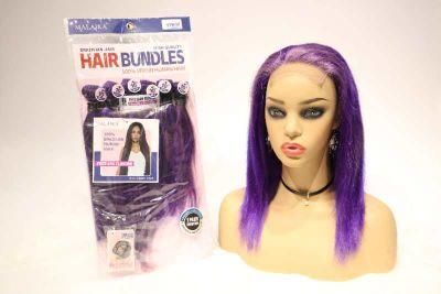 Wholesale Virgin Straight Brazilian Packaging Bundle with Hair Vendors