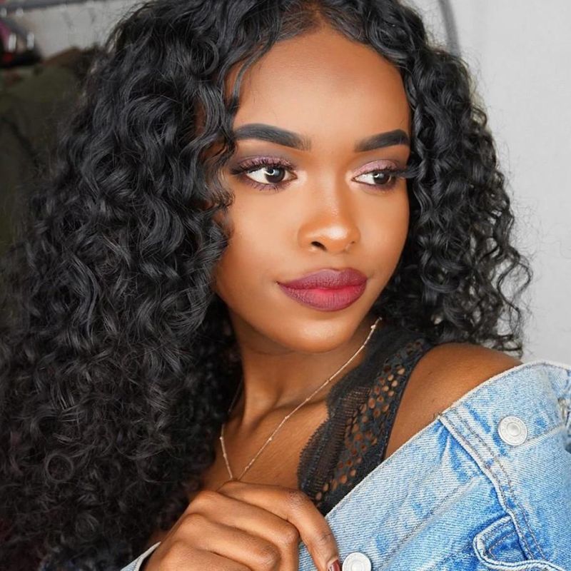 10A Grade Peruvian Human Hair Lace Front Wig