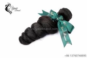 9A Indian Loose Wave 100% Pure Hair Extension Natural Black Wholesale for Africans
