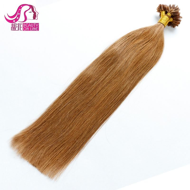 Keratin Flat I or U-Tip Straight Hair Extension (WHH-KU--002)