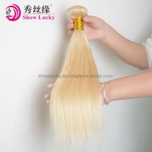 Professional Unprocessed Remy Hair Extensions Virgin Silky Straight Blonde 613 Mongolian Human Hair