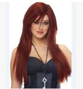 High Quality Foreign Trade Fashion The Reddish Brown Hair Wigs