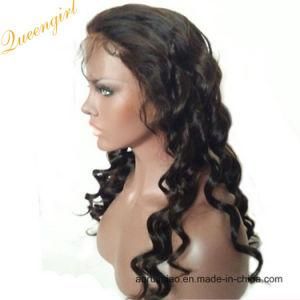 Wholesale Full Front Lace Kinky Straight Virgin Malaysian Human Hair Wig