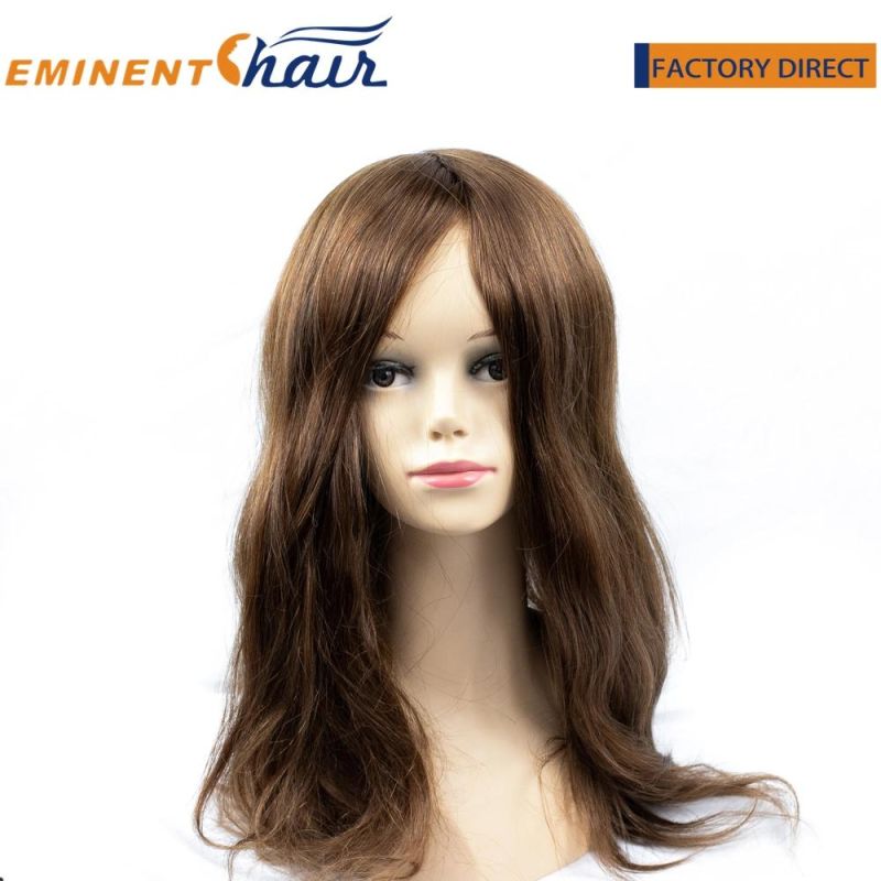 Fine Welded Mono Human Hair Wig for Women