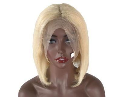 Brazilian Short HD Cuticle Aligned Blond Bob Lace Front Wig