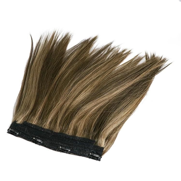100% Cuticle Aligned Indian Halo Hair Extensions Human Hair #T4/P6/27