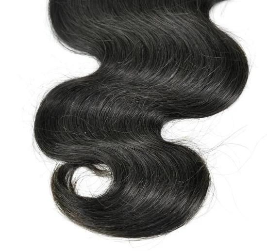 10A Natural Black Color 100% Virgin Human Hair Extensions