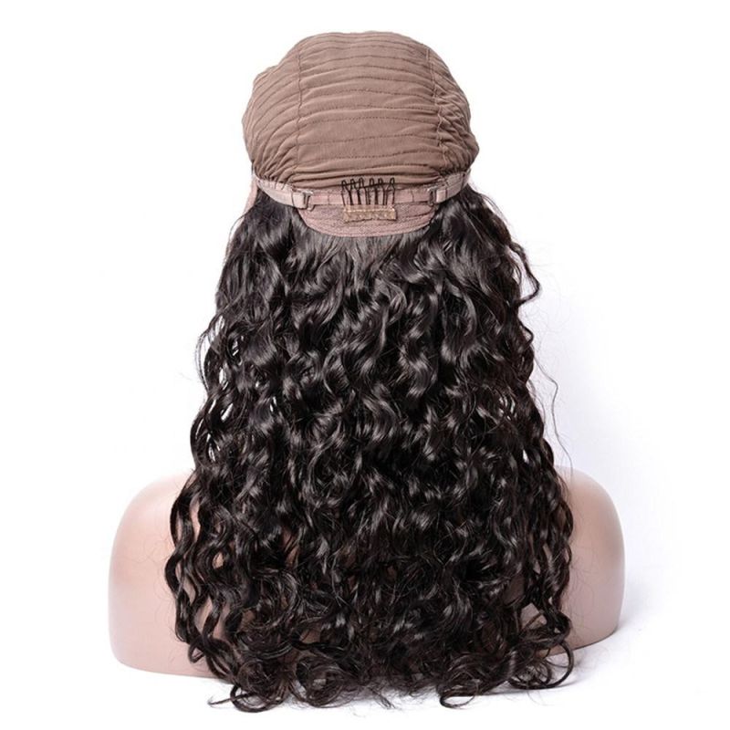 76nremy Water Wave 100% Chinese Human Hair Wig Curl Hair