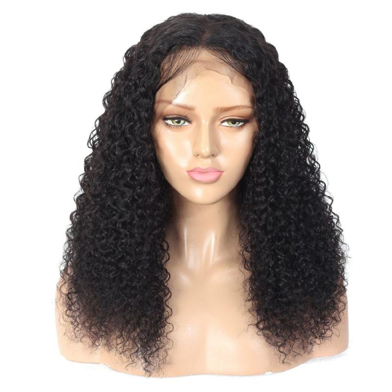 Kbeth Lace Frontal Human Hair Wig for Black Lady 2021 European Silky Mink Bouncy Short Cut 5*5 Kinky Curly Chinese Factory Bob Hair Weaves Wig Instant Delivery