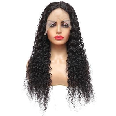 Wig Wigs Wholesale Color Wavy Bundles Dubai Market Blonde Deep Wave Full Lace Human_Hair_Weave Pony Tail Clip Pink Human Hair