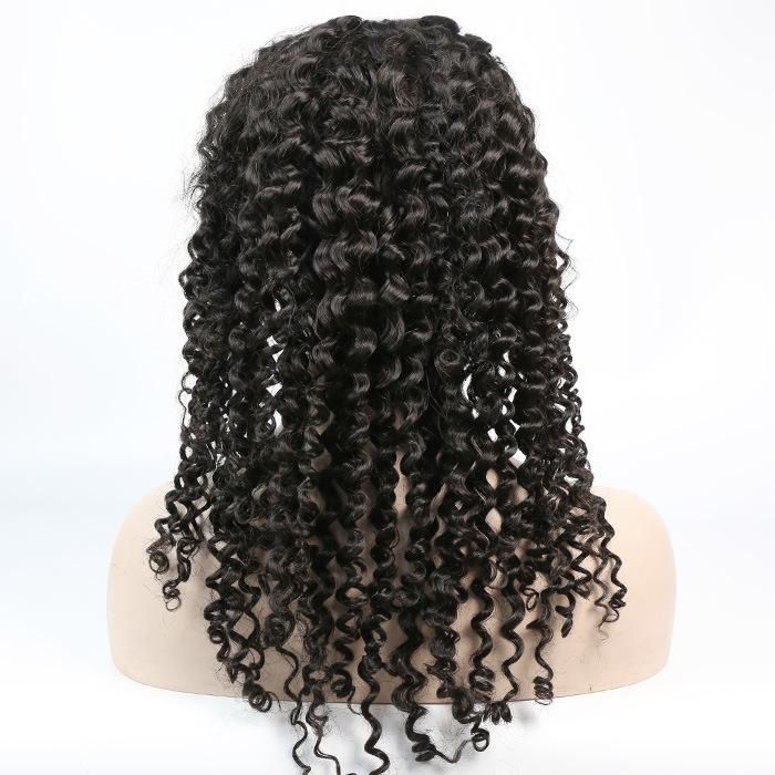 Italy Curly 100% Human Hair 13*6 Lace Front Wig