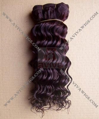 French Curl Virgin Hair Human Hair Extension Hair Weft Hair Weaving (AV-HEDW018)
