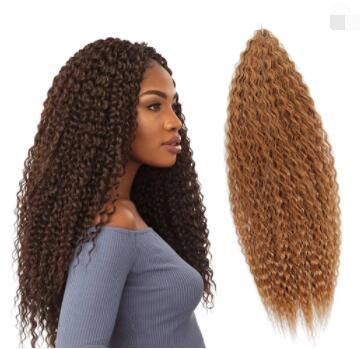 Hair Extensions Crochet Hair Curly Bohemian Wave 20 Inches Synthetic Braiding Hair