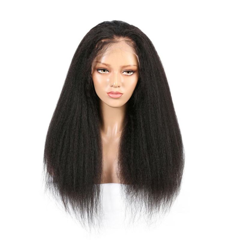 Straight Virgin Human Hair Lace Frontal Wig Brazilian Hair Wigs