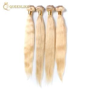 Guangzhou Factory Price 613# Straight 100% Human Hair Weaving