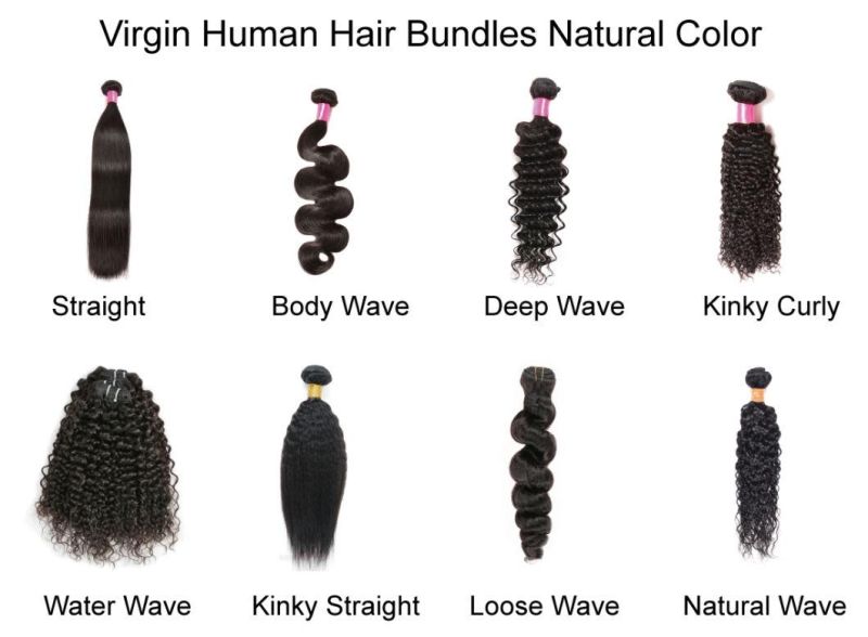 Virgin Hair Brazilian Virgin Hair with Closure Human Hair Bundles
