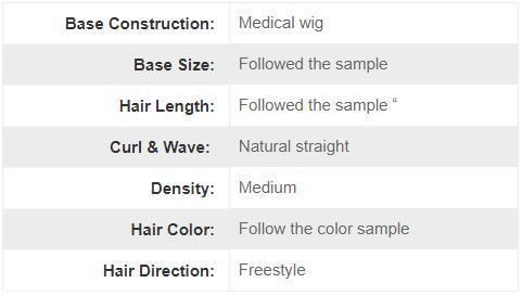 Anti-Slip Hair Replacement for Women Custom Made Design Natural Hair Toupee