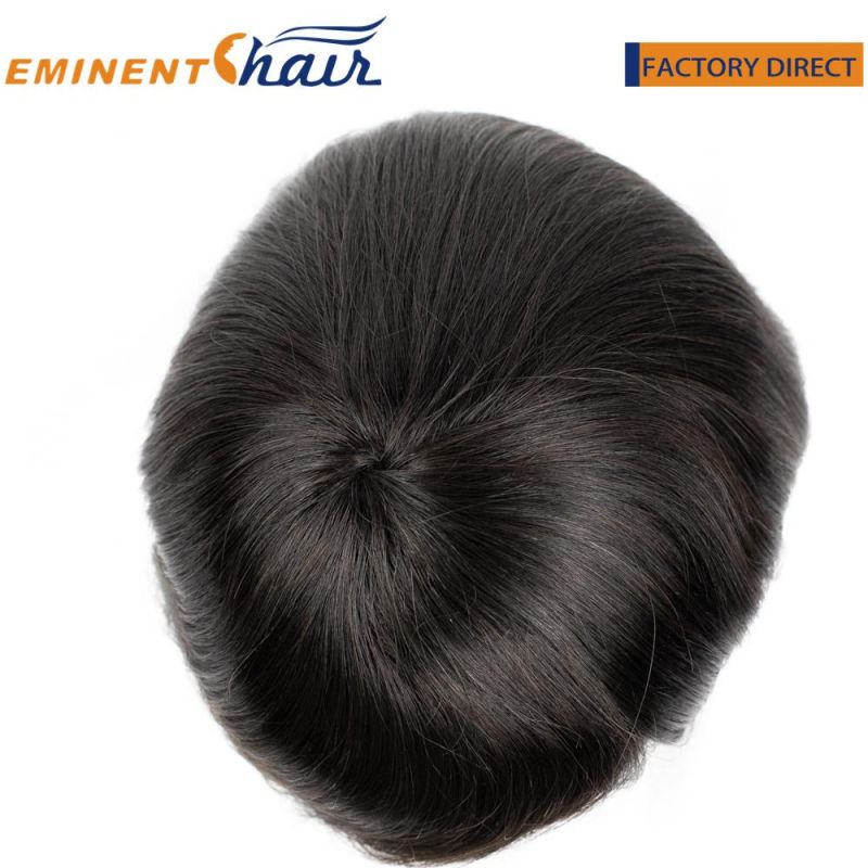 Custom Made Men′s Lace Front Hair Replacement
