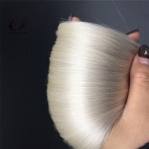 Factory Wholesale White Color 100% Human Virgin Hair Bulk