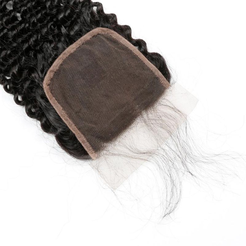 Brazilian Virgin Kinky Curly Hair Lace Closure