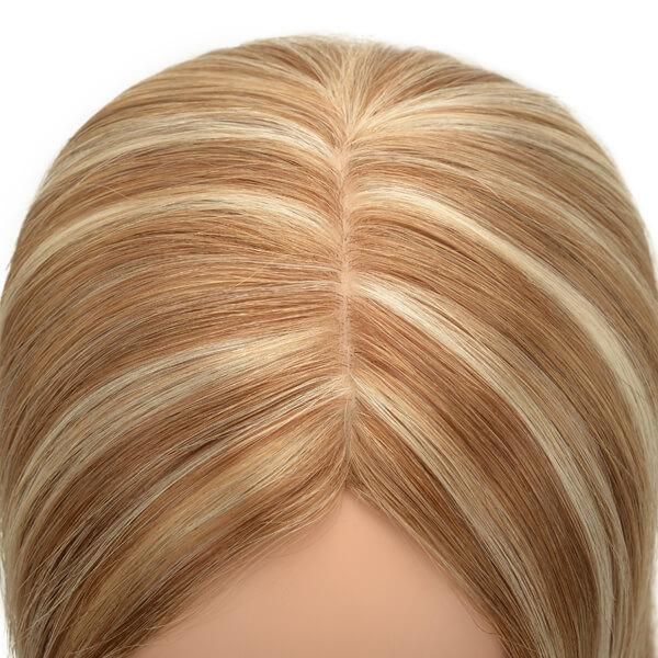 Top-Quality Mongolian Remy Hair Women’ S Stock Silk Top Hair Topper New Times Hair