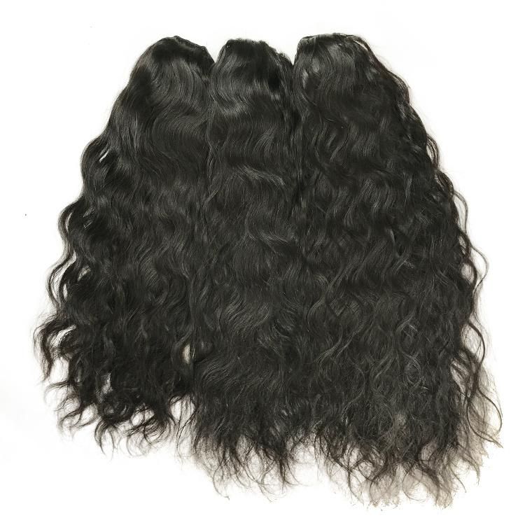 Wholesale Unprocessed Raw Natural Drawstring Ponytail Hair Extension