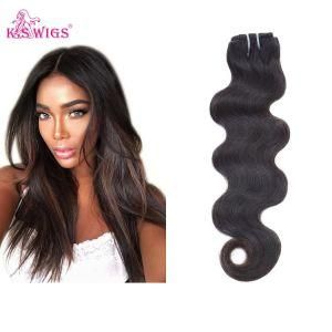 K. S Wigs Top Quality Brazilian Hair Weave Extension Natural Human Hair
