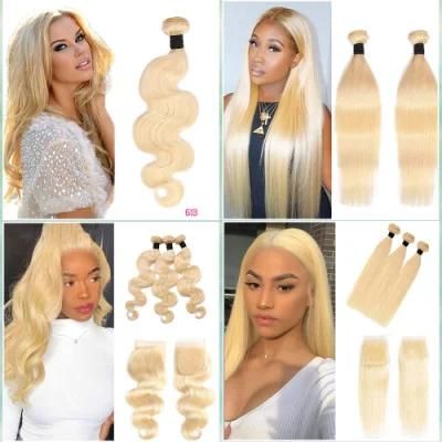 Wholsale Blonde Human Hair Bundle, Wholesale Custom Hair Wigs.