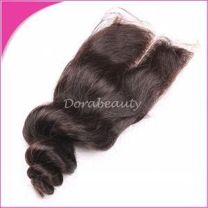 Peruvian Loose Wave Virgin Remy Human Hair Lace Closure