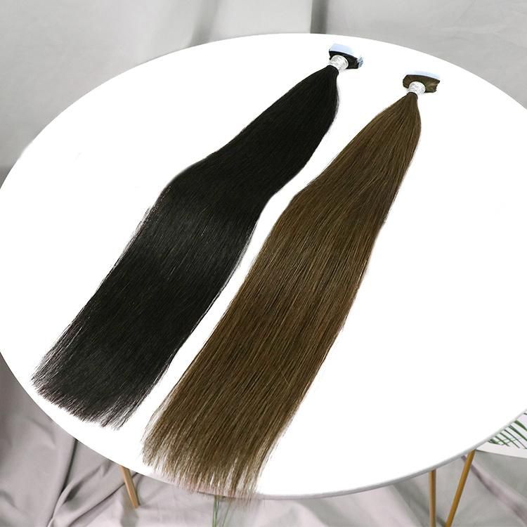 12A Virgin Unprocessed Hair Straight Tape in Hair Extensions