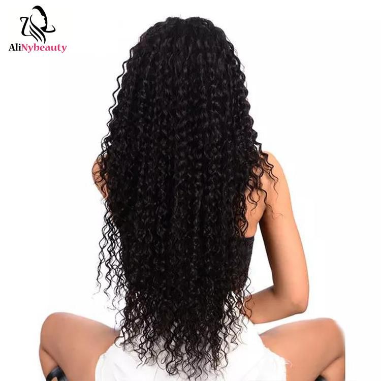 Alinybeauty Factory Price Brazilian Remy Water Wave Human Hair Extension