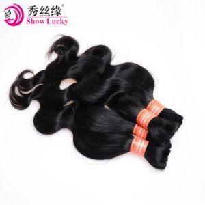 Raw Natural Color Virgin Remy Cuticles Intact Malaysian Human Hair Bulk Body Wave for Hair Extension