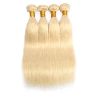 16 Inch 613 Blonde Bundles Human Hair Weave Straight Hair Bundles Brazilian Hair Weave Bundles 100% Human Hair Extension Remy