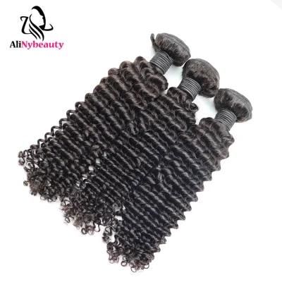 Alinybeauty Free Sample Double Drawn Cuticle Aligned Hair, Brazilian Hair Manufacturer, Human Hair Extension Bundle
