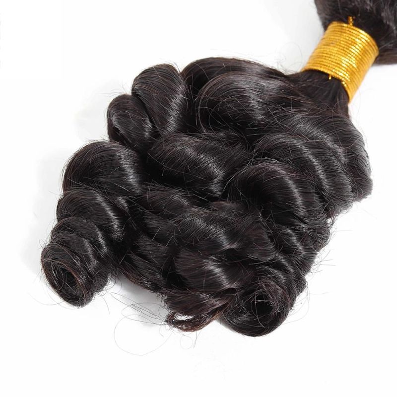 Dropshipping Remy Human Hair, Unprocessed Fumi Curly Hair Weave, Brazilian Hair Extension