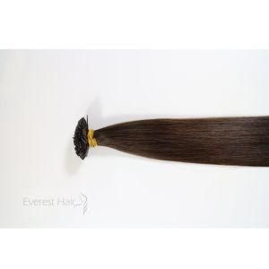 2# Virgin Remy Pre Bonded Flat Tip Human Hair Extensions