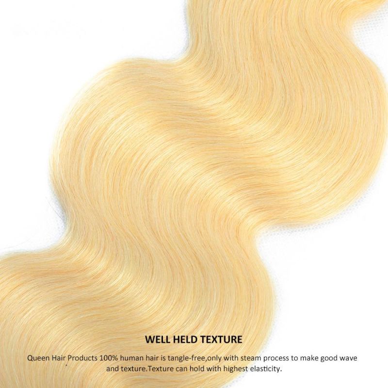 Wholesale 1b/613 Honey Blonde Bundles Body Wave Brazilian Hair Weave Bundles 100% Remy Hair Extensions 1/3/4 Bundles 10 to 26 Inches