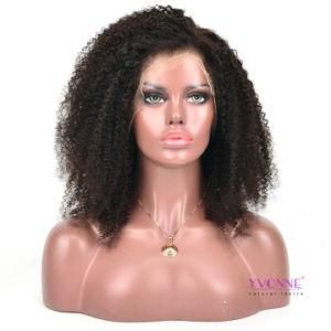 Yvonne Kinky Curly Human Hair HD Lace Front Wig