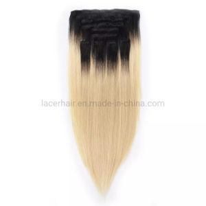 Beautyhair Factory Double Drawn Natural Brazilian Clip on Human Hair Extensions