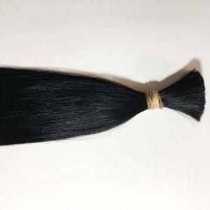 #1 Silky Straight Cuticle Virgin Remy Brazilian Human Hair Bulk Extensions